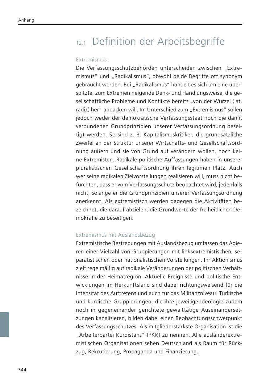 Seite 346 des Verfassungsschutzbericht 2019 Niedersachsen