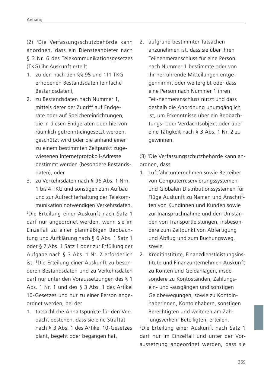 Seite 371 des Verfassungsschutzbericht 2019 Niedersachsen