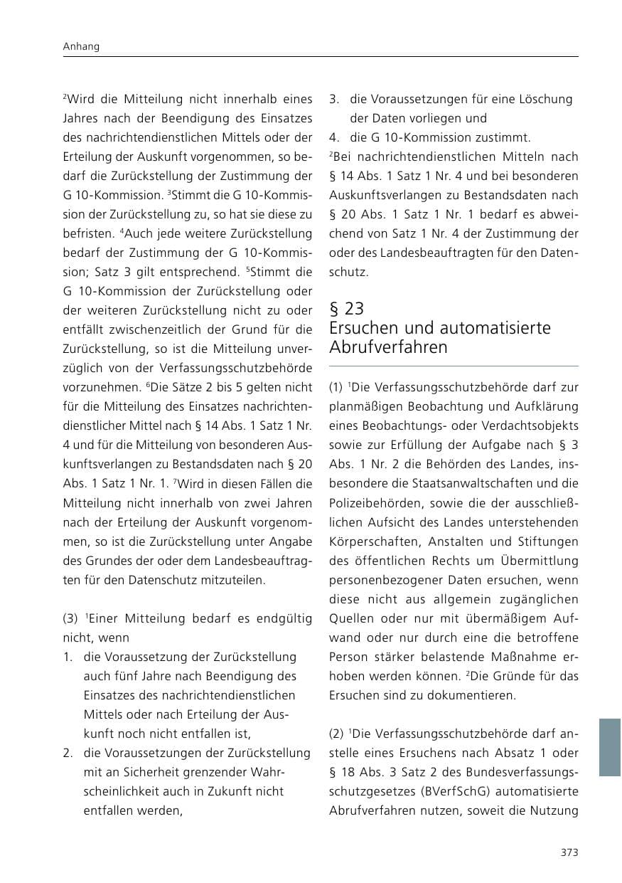 Seite 375 des Verfassungsschutzbericht 2019 Niedersachsen