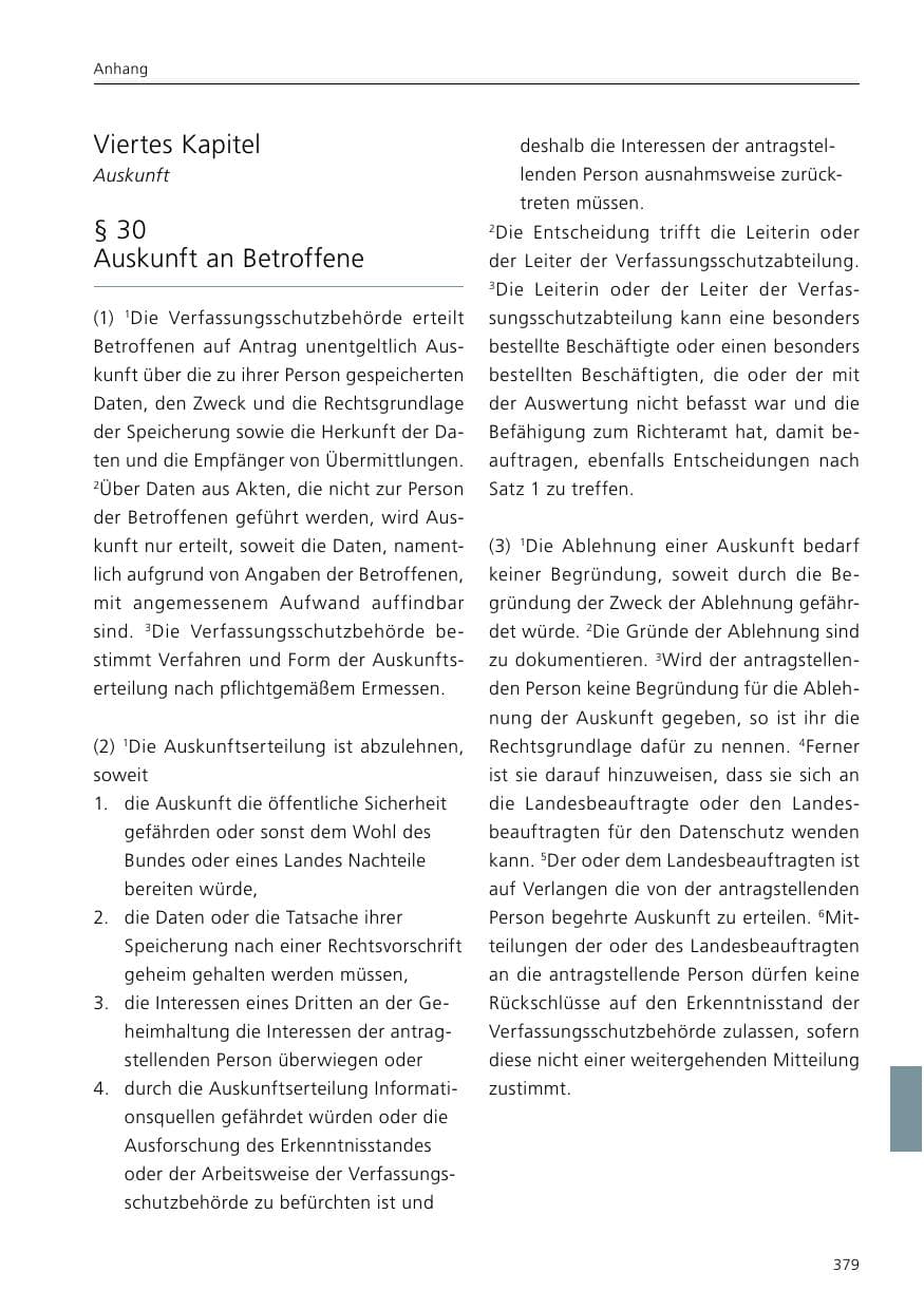 Seite 381 des Verfassungsschutzbericht 2019 Niedersachsen