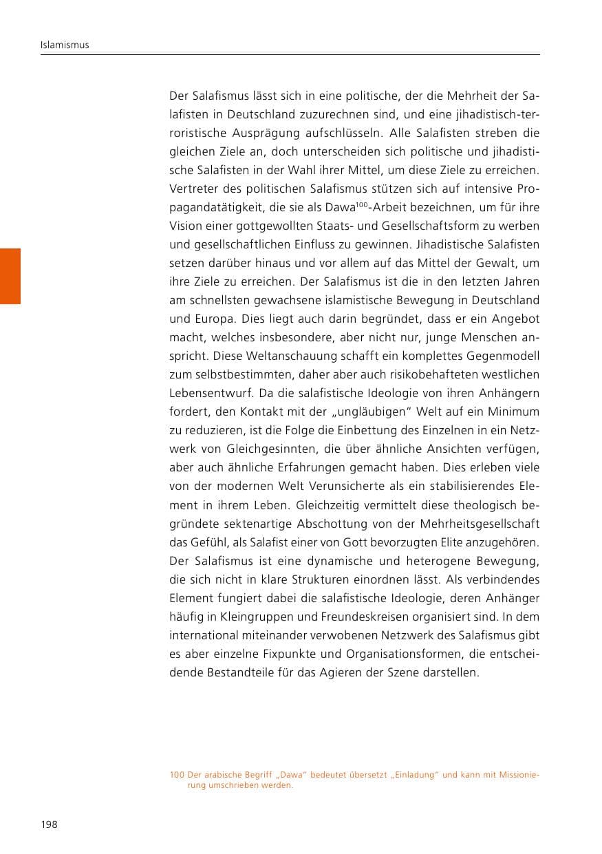 Seite 200 des Verfassungsschutzbericht 2020 Niedersachsen