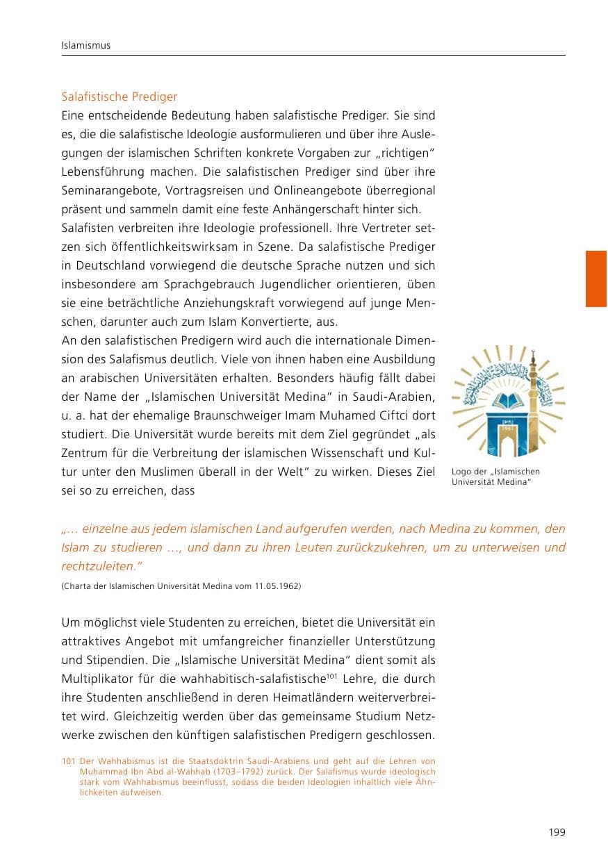 Seite 201 des Verfassungsschutzbericht 2020 Niedersachsen