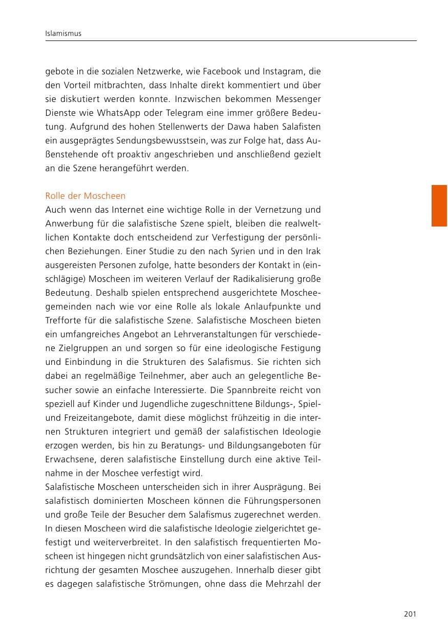 Seite 203 des Verfassungsschutzbericht 2020 Niedersachsen