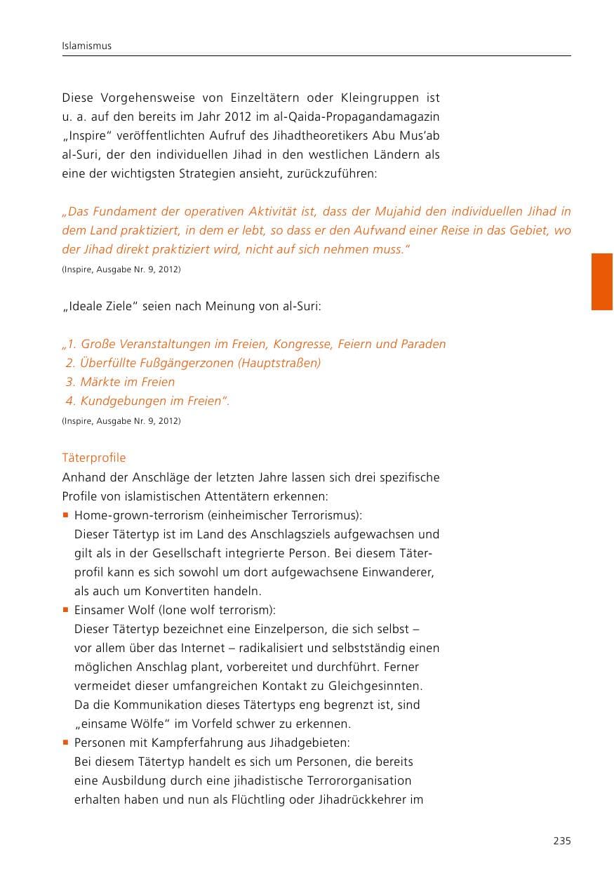 Seite 237 des Verfassungsschutzbericht 2020 Niedersachsen