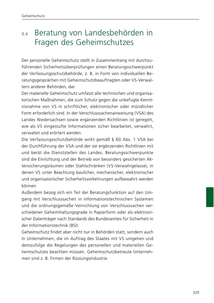 Seite 331 des Verfassungsschutzbericht 2020 Niedersachsen