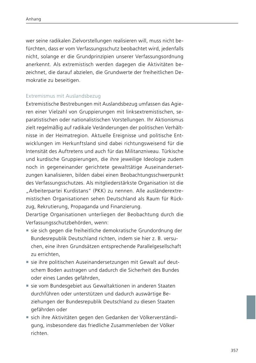 Seite 359 des Verfassungsschutzbericht 2020 Niedersachsen