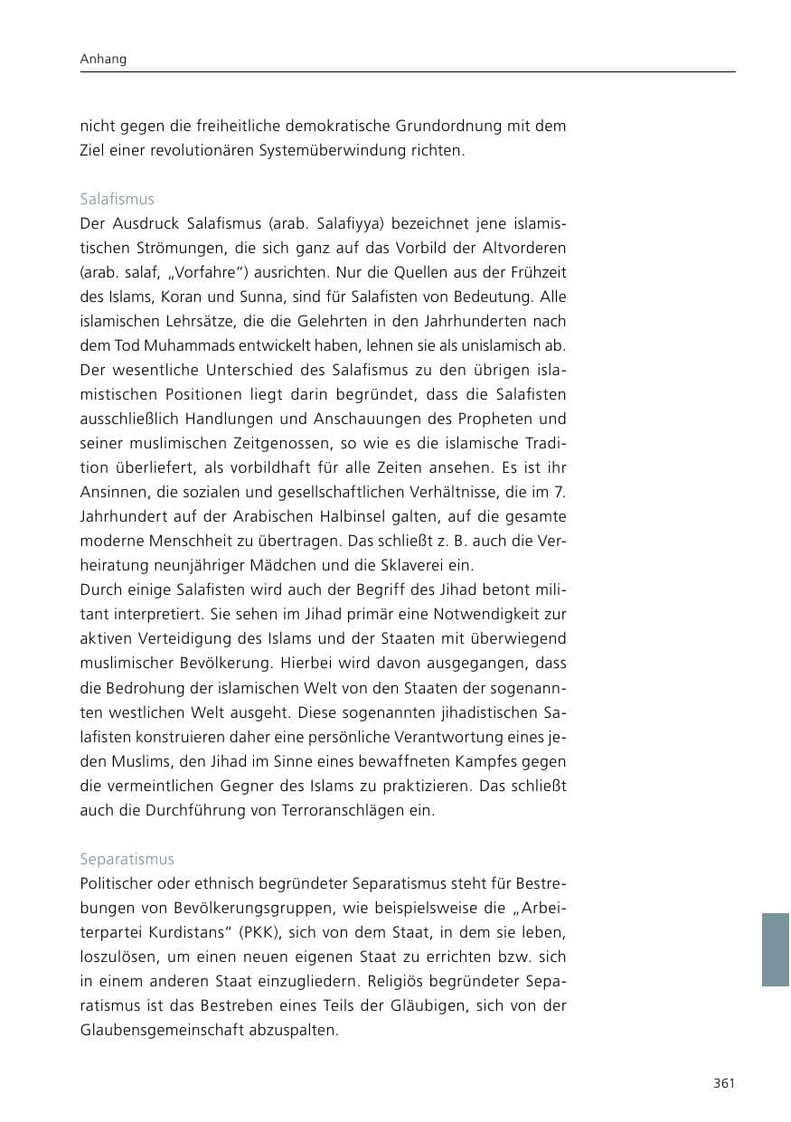 Seite 363 des Verfassungsschutzbericht 2020 Niedersachsen