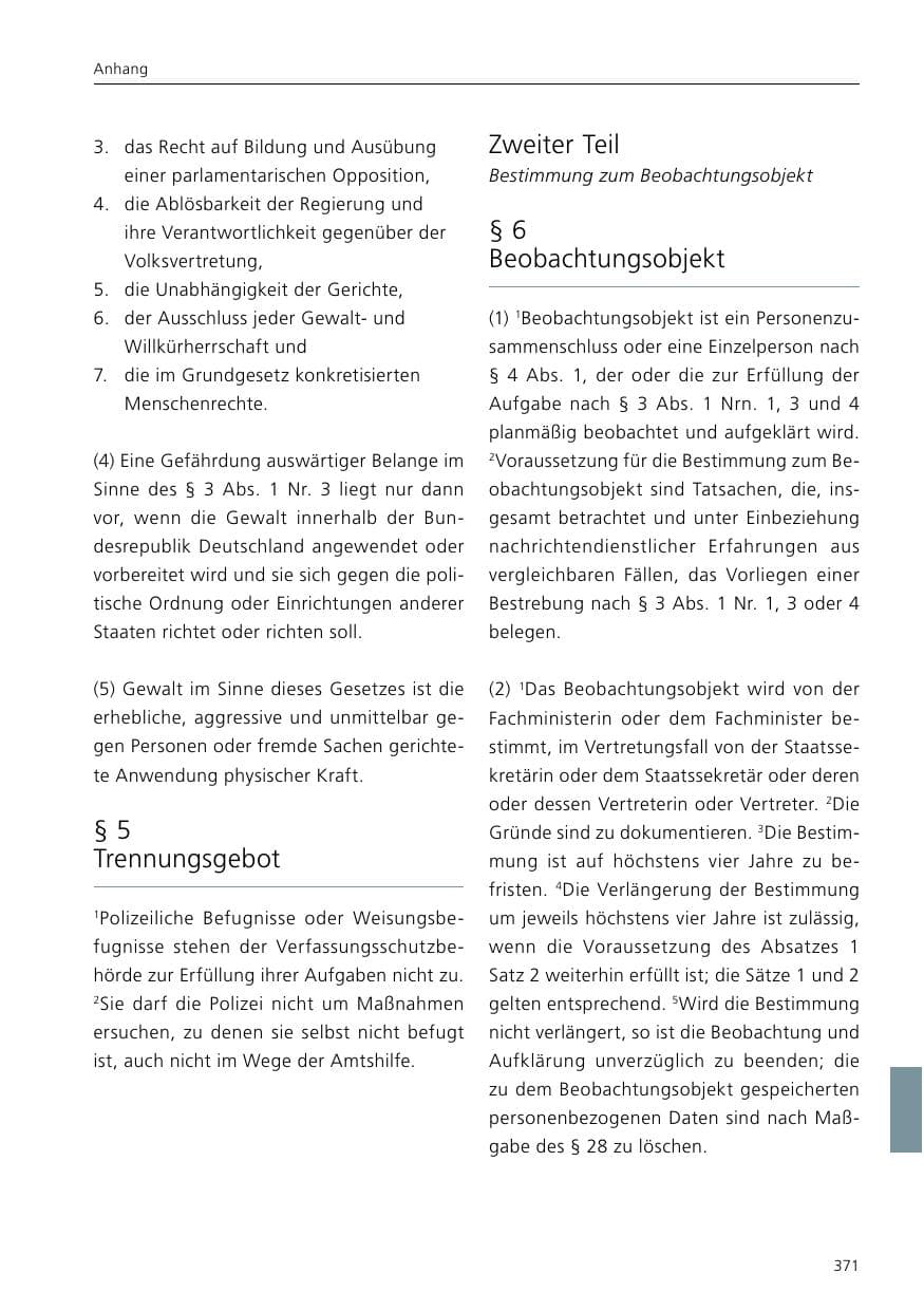 Seite 373 des Verfassungsschutzbericht 2020 Niedersachsen