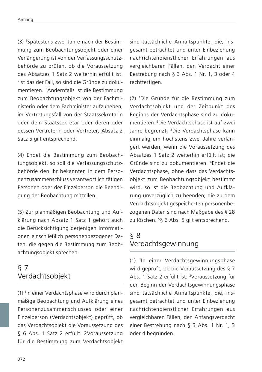 Seite 374 des Verfassungsschutzbericht 2020 Niedersachsen