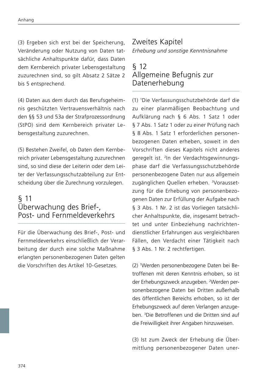 Seite 376 des Verfassungsschutzbericht 2020 Niedersachsen