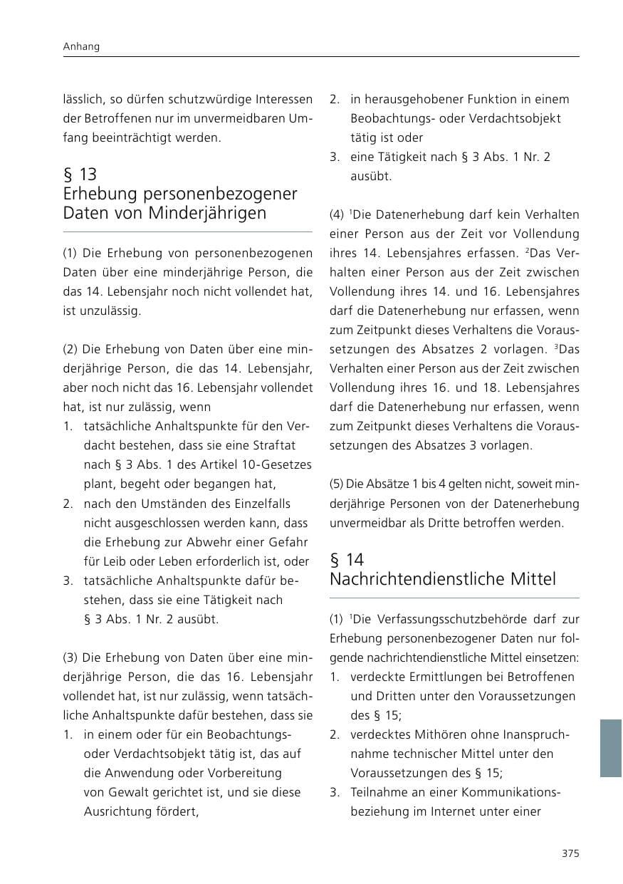 Seite 377 des Verfassungsschutzbericht 2020 Niedersachsen