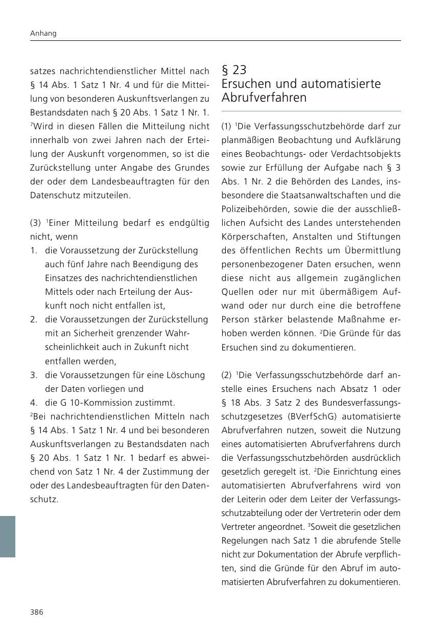 Seite 388 des Verfassungsschutzbericht 2020 Niedersachsen