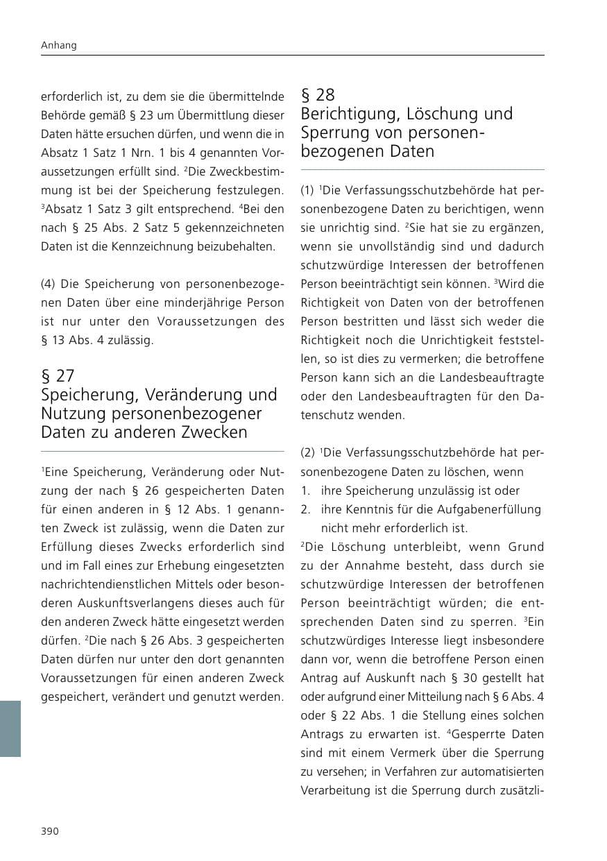 Seite 392 des Verfassungsschutzbericht 2020 Niedersachsen