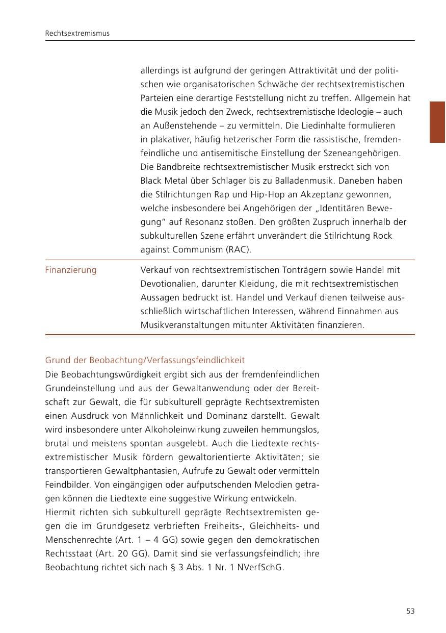 Seite 55 des Verfassungsschutzbericht 2020 Niedersachsen