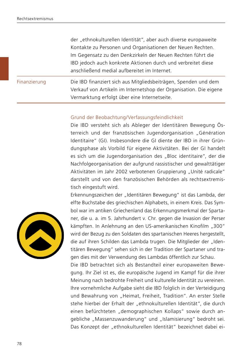 Seite 80 des Verfassungsschutzbericht 2020 Niedersachsen