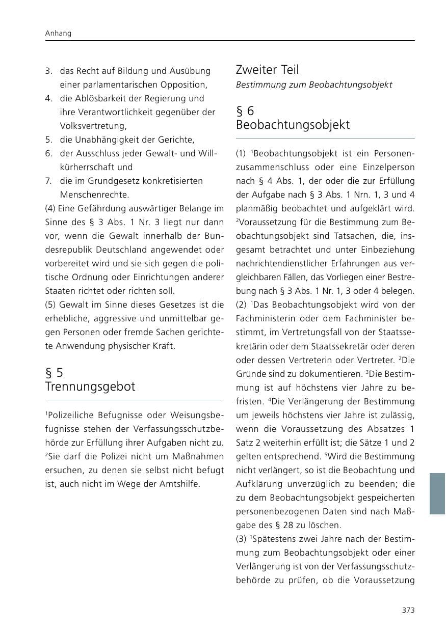 Seite 375 des Verfassungsschutzbericht 2021 Niedersachsen