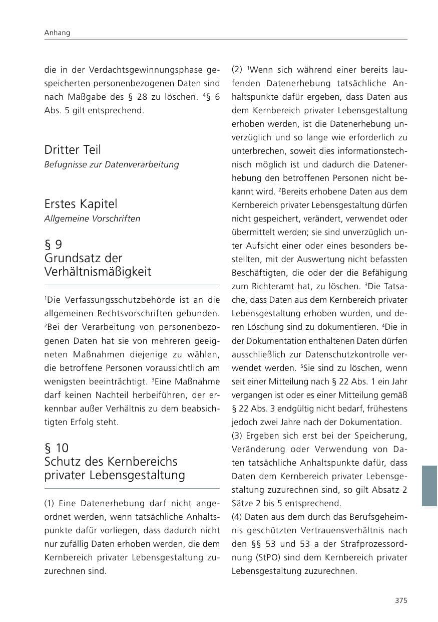 Seite 377 des Verfassungsschutzbericht 2021 Niedersachsen