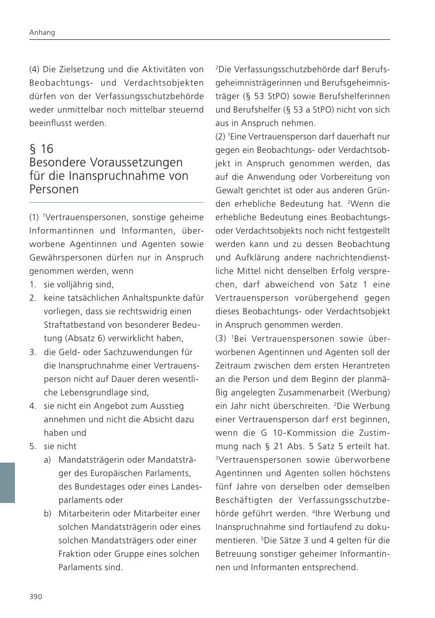 Seite 392 des Verfassungsschutzbericht 2022 Niedersachsen