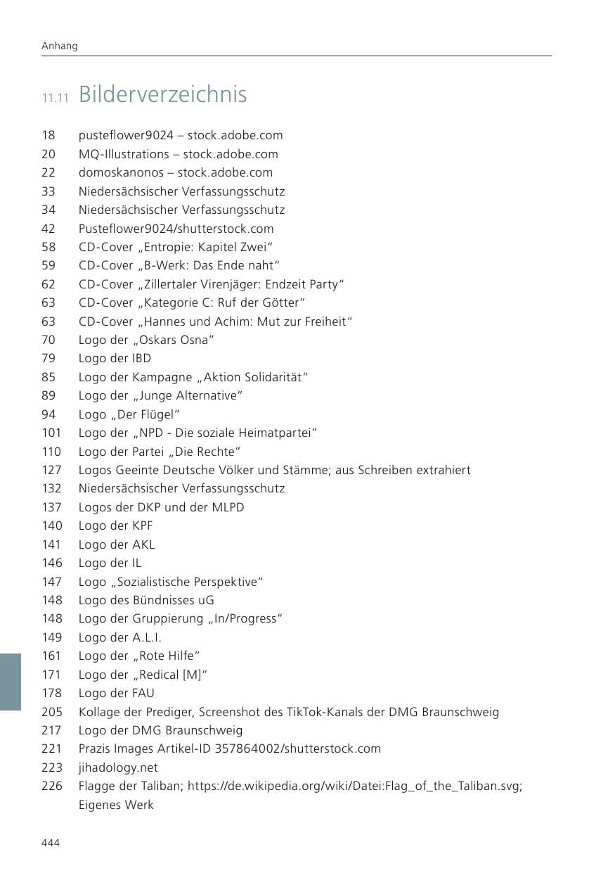 Seite 446 des Verfassungsschutzbericht 2022 Niedersachsen