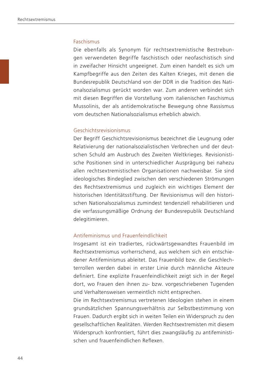Seite 46 des Verfassungsschutzbericht 2022 Niedersachsen