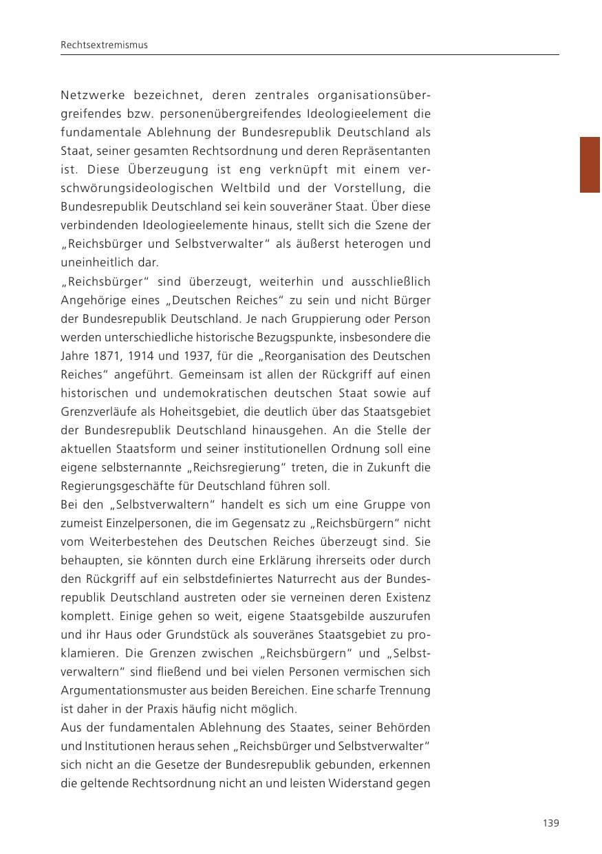 Seite 141 des Verfassungsschutzbericht 2023 Niedersachsen