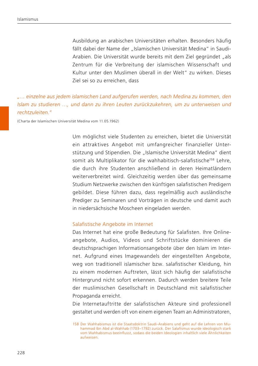 Seite 230 des Verfassungsschutzbericht 2023 Niedersachsen