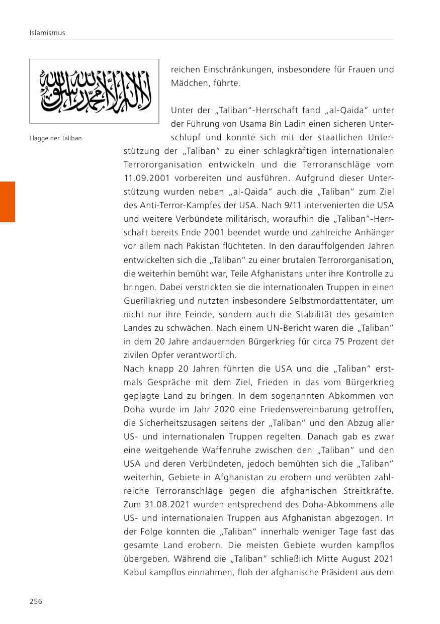 Seite 258 des Verfassungsschutzbericht 2023 Niedersachsen