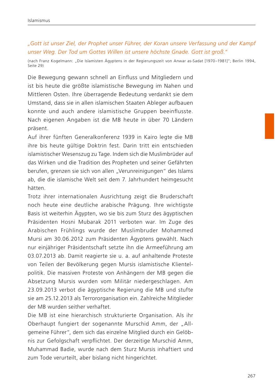 Seite 269 des Verfassungsschutzbericht 2023 Niedersachsen
