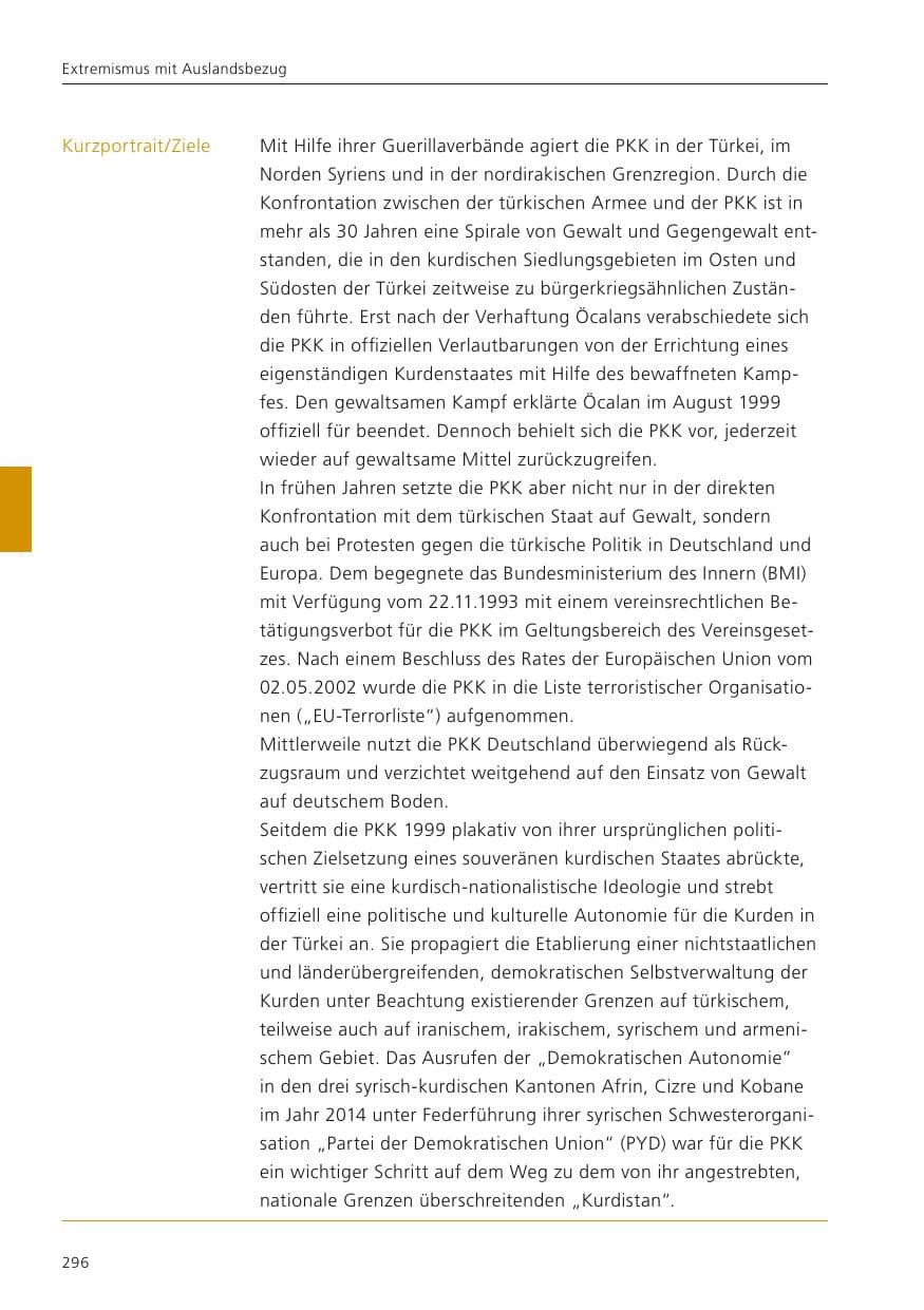 Seite 298 des Verfassungsschutzbericht 2023 Niedersachsen