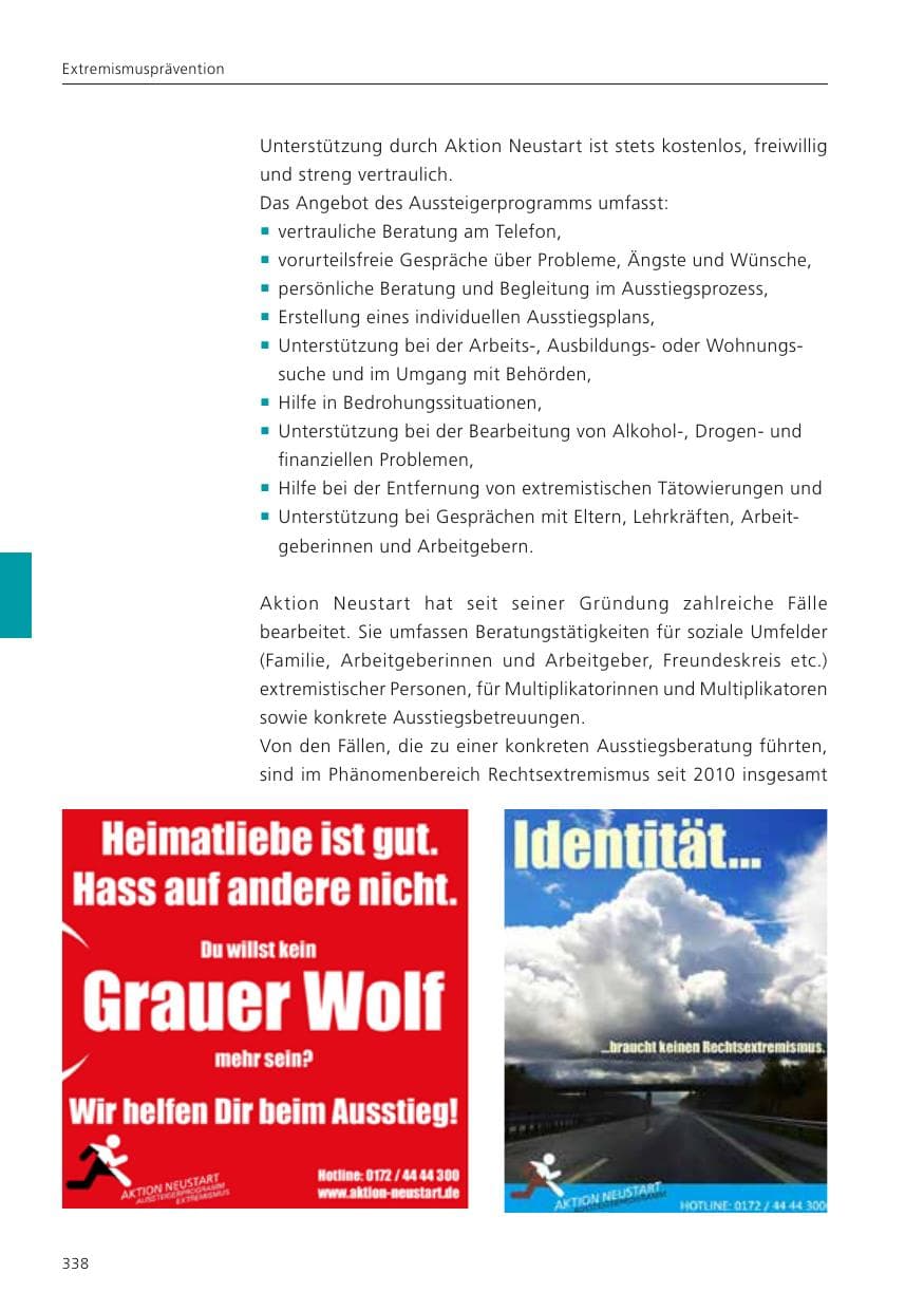 Seite 340 des Verfassungsschutzbericht 2023 Niedersachsen