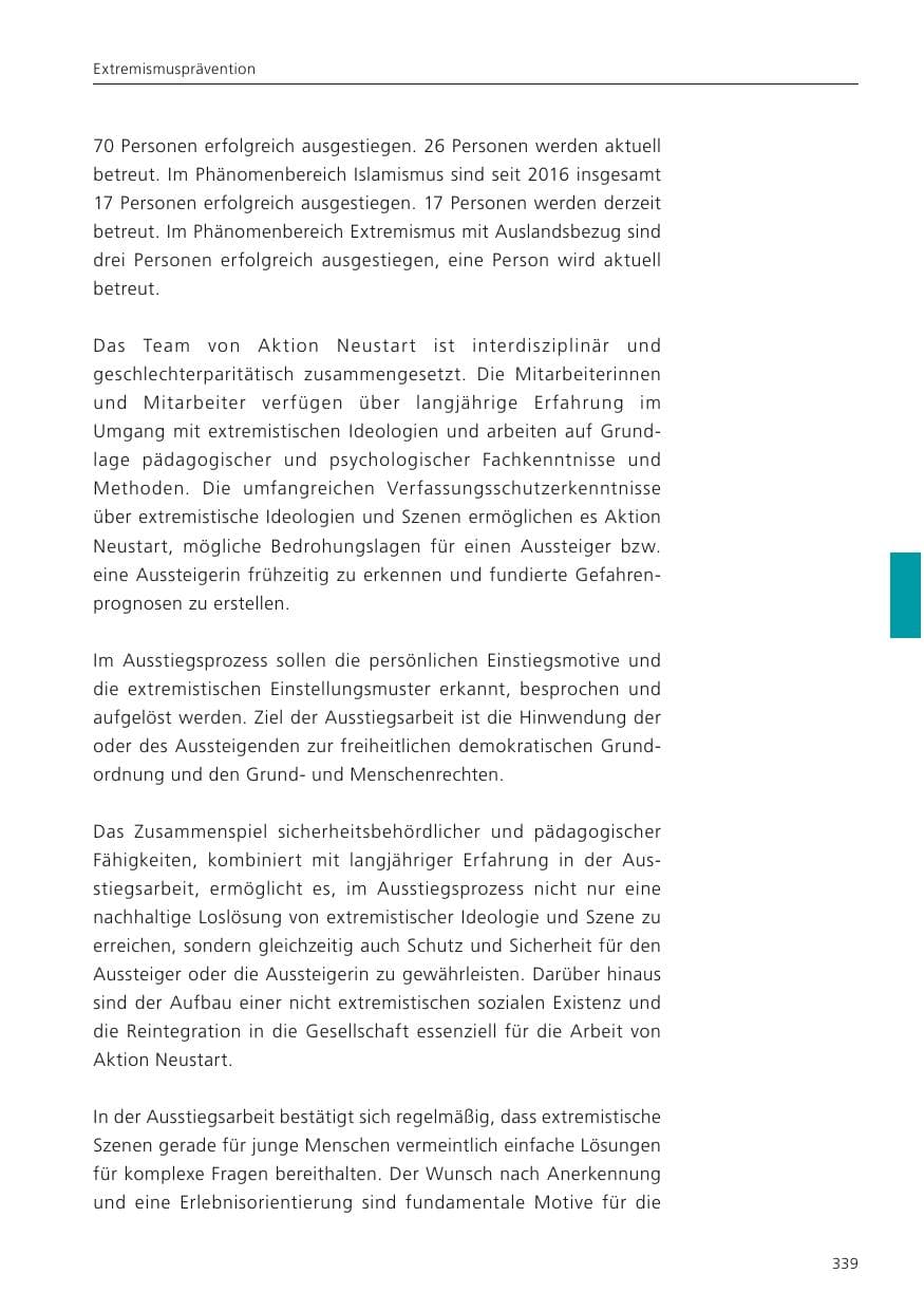 Seite 341 des Verfassungsschutzbericht 2023 Niedersachsen