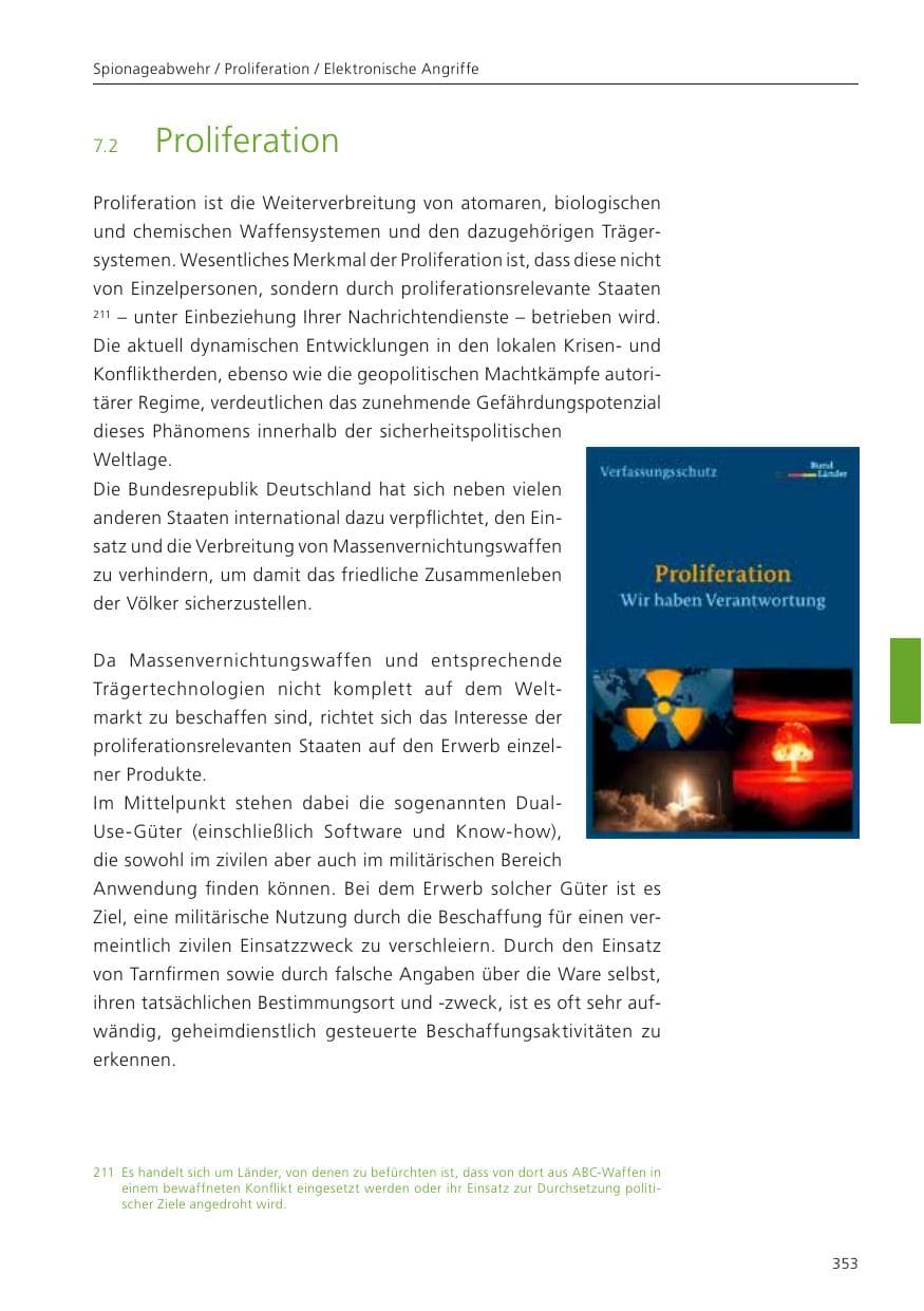 Seite 355 des Verfassungsschutzbericht 2023 Niedersachsen
