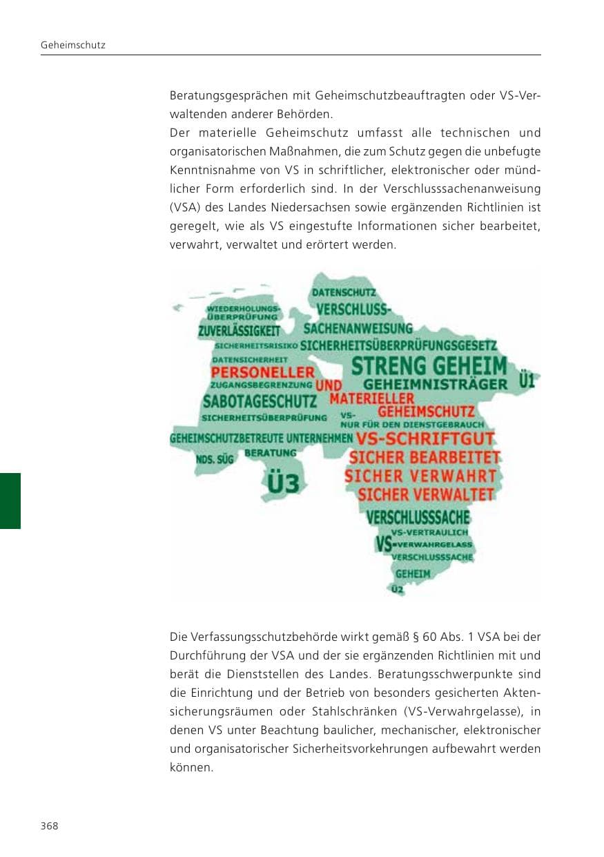 Seite 370 des Verfassungsschutzbericht 2023 Niedersachsen