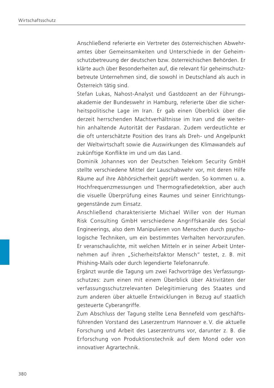 Seite 382 des Verfassungsschutzbericht 2023 Niedersachsen