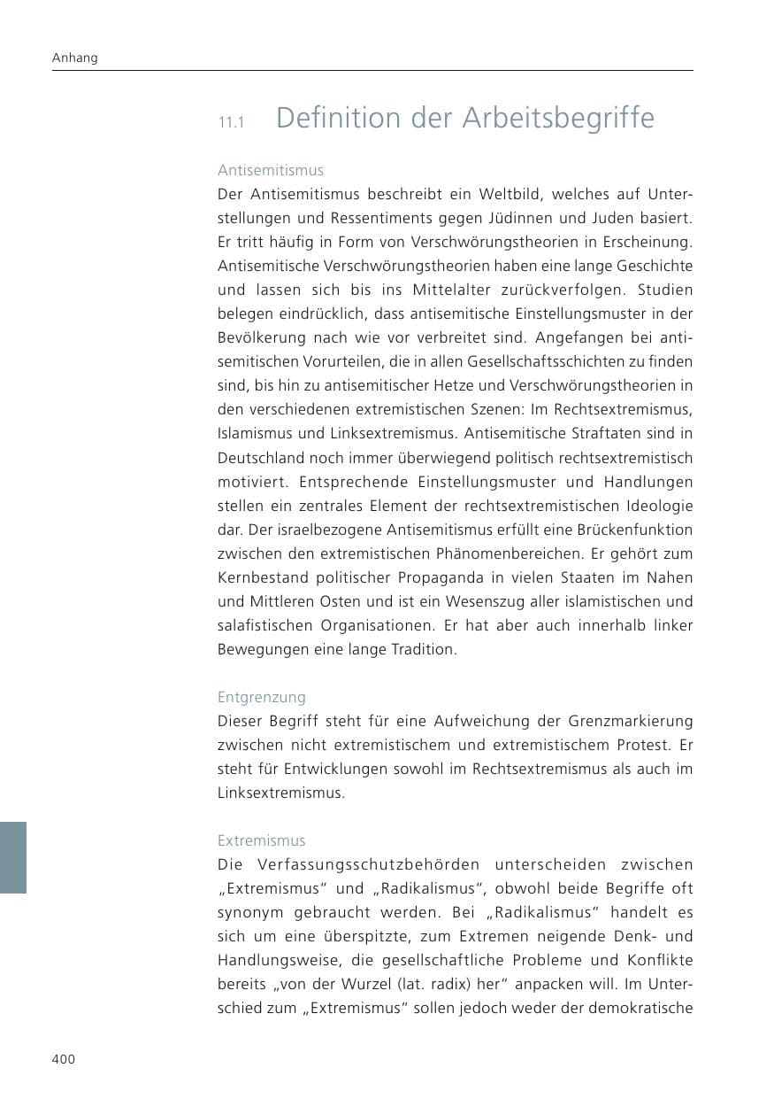 Seite 402 des Verfassungsschutzbericht 2023 Niedersachsen