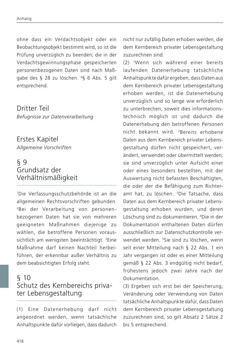 Seite 420 des Verfassungsschutzbericht 2023 Niedersachsen