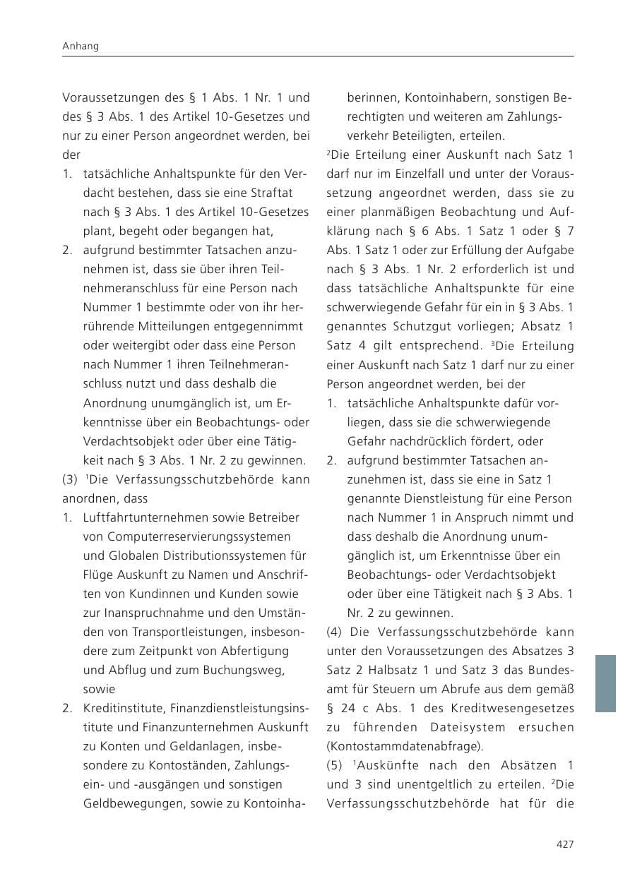 Seite 429 des Verfassungsschutzbericht 2023 Niedersachsen