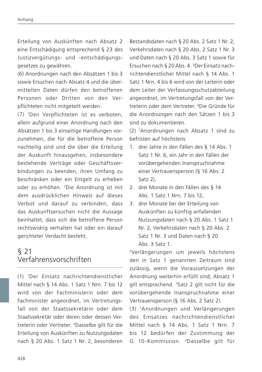 Seite 430 des Verfassungsschutzbericht 2023 Niedersachsen