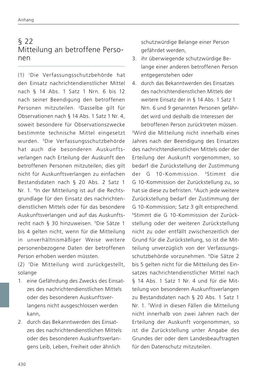 Seite 432 des Verfassungsschutzbericht 2023 Niedersachsen