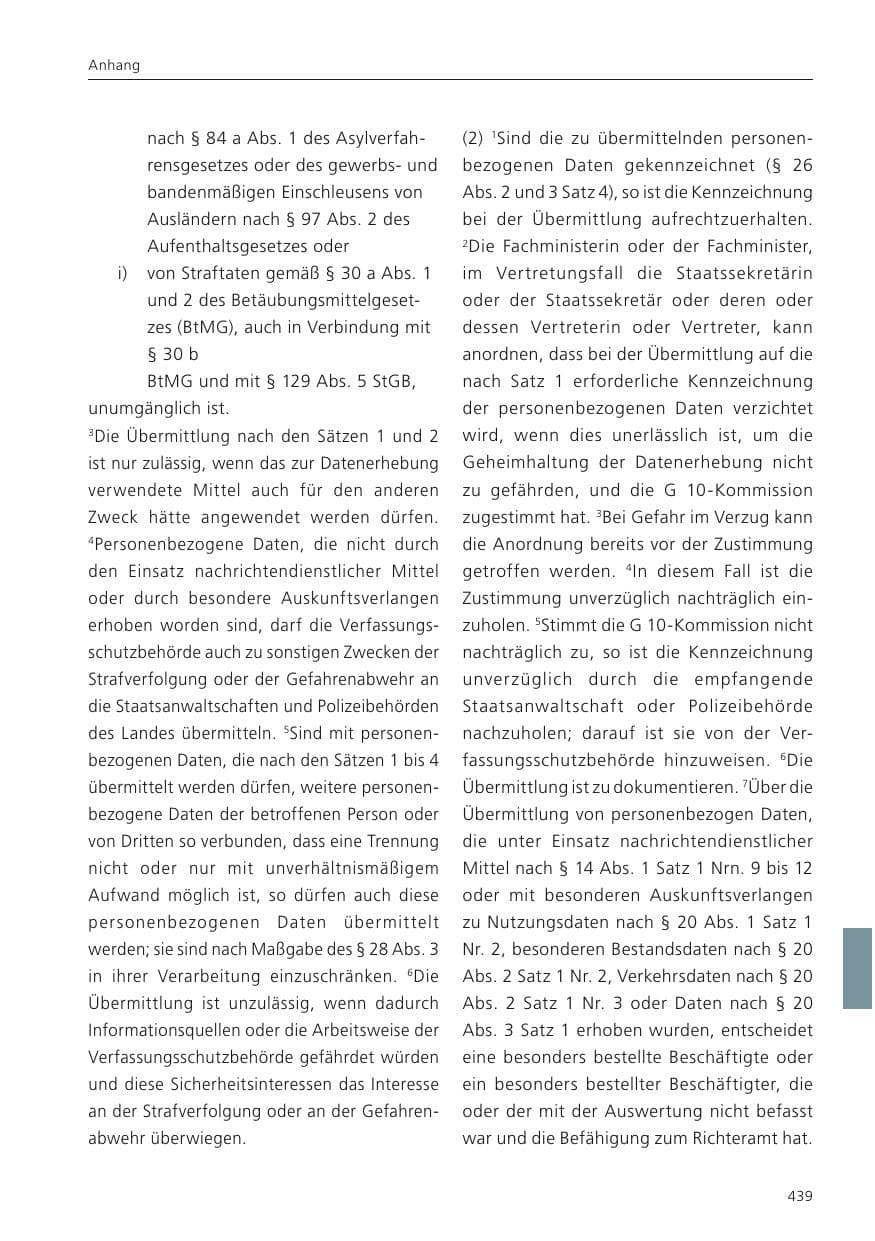 Seite 441 des Verfassungsschutzbericht 2023 Niedersachsen