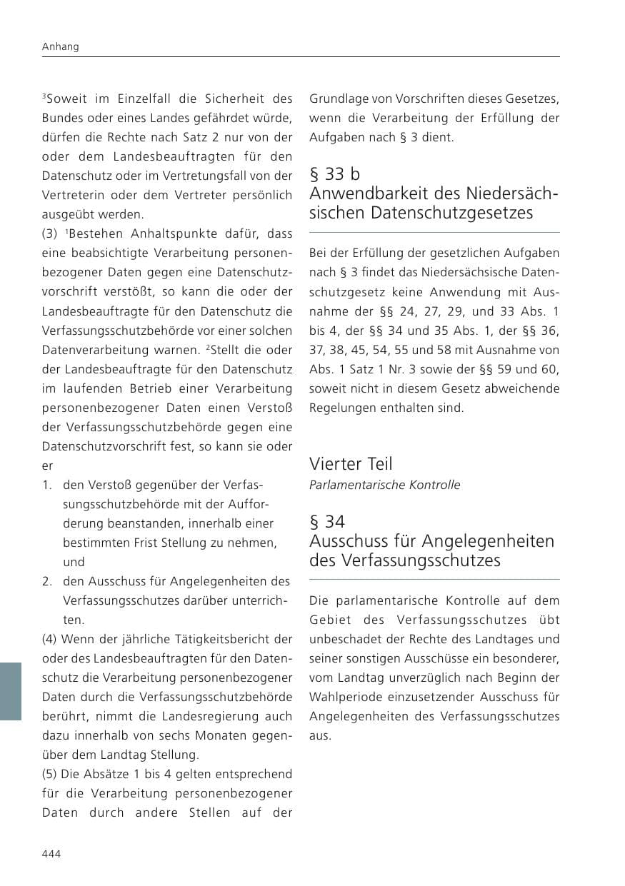 Seite 446 des Verfassungsschutzbericht 2023 Niedersachsen