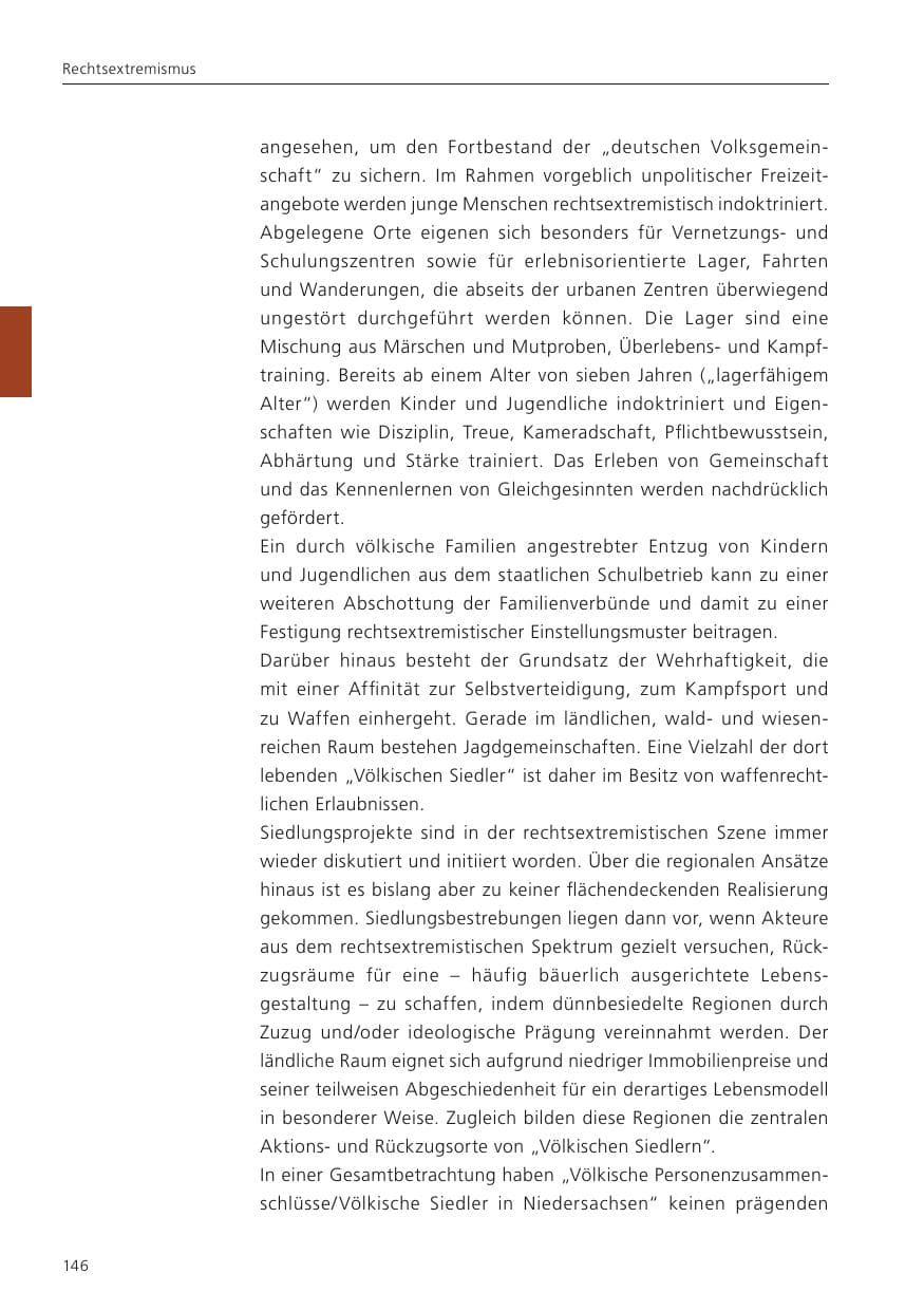 Seite 147 des Verfassungsschutzbericht 2024 Niedersachsen