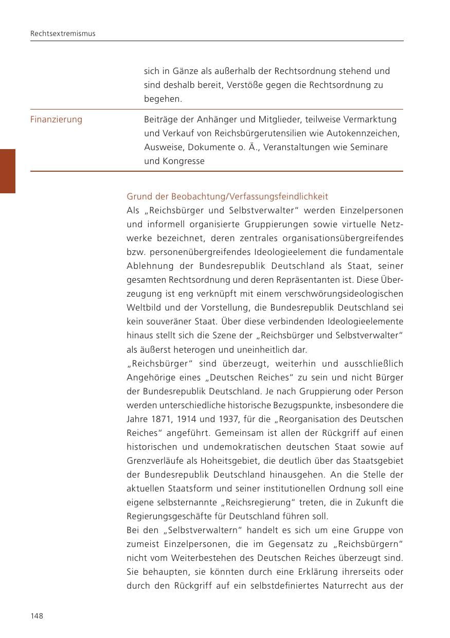 Seite 149 des Verfassungsschutzbericht 2024 Niedersachsen
