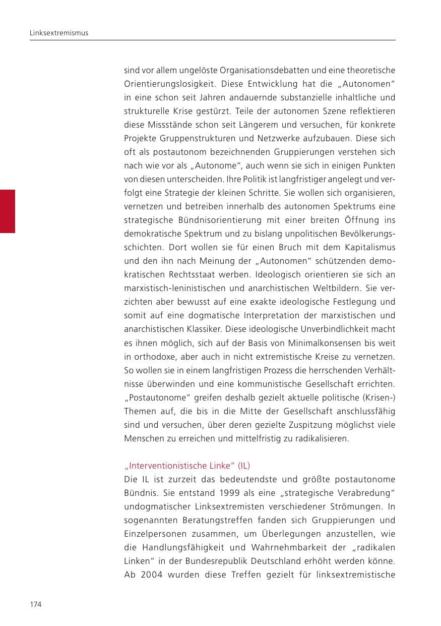 Seite 175 des Verfassungsschutzbericht 2024 Niedersachsen