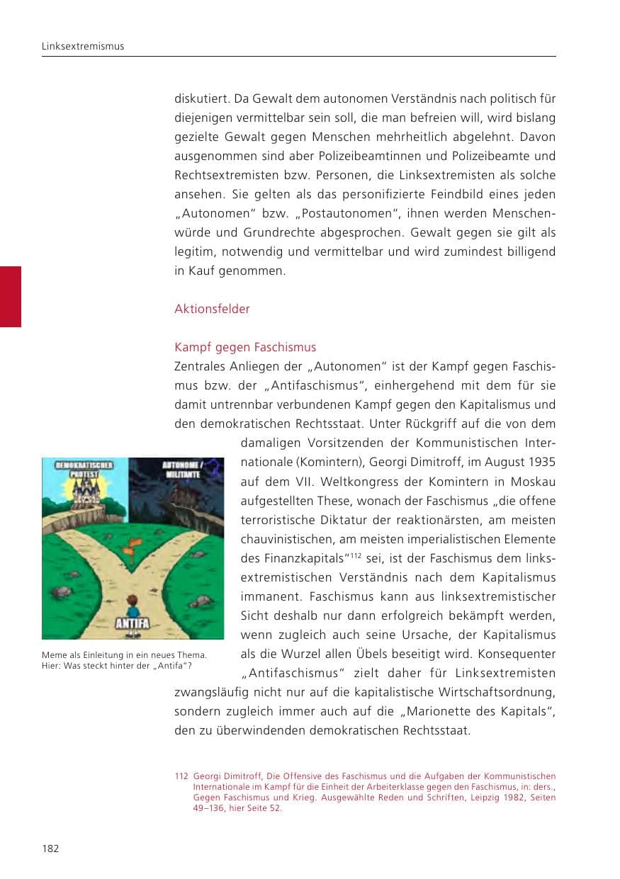 Seite 183 des Verfassungsschutzbericht 2024 Niedersachsen