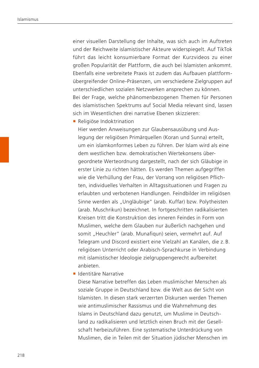Seite 219 des Verfassungsschutzbericht 2024 Niedersachsen