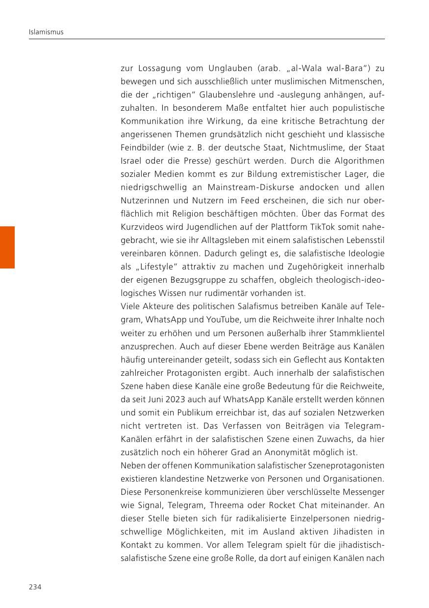 Seite 235 des Verfassungsschutzbericht 2024 Niedersachsen