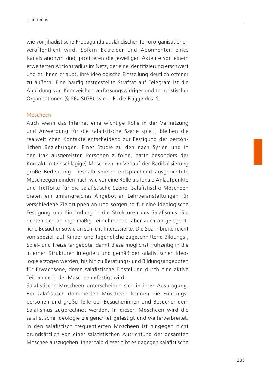 Seite 236 des Verfassungsschutzbericht 2024 Niedersachsen