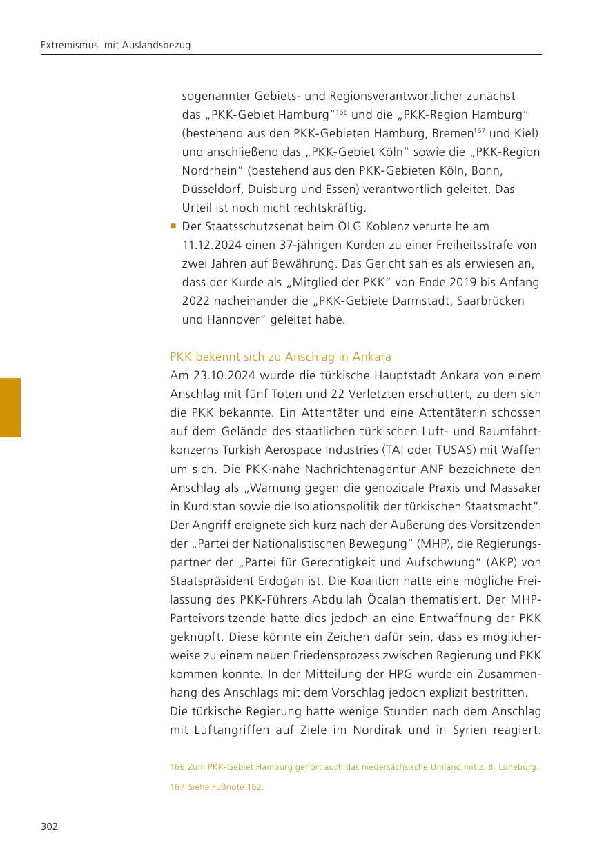 Seite 303 des Verfassungsschutzbericht 2024 Niedersachsen