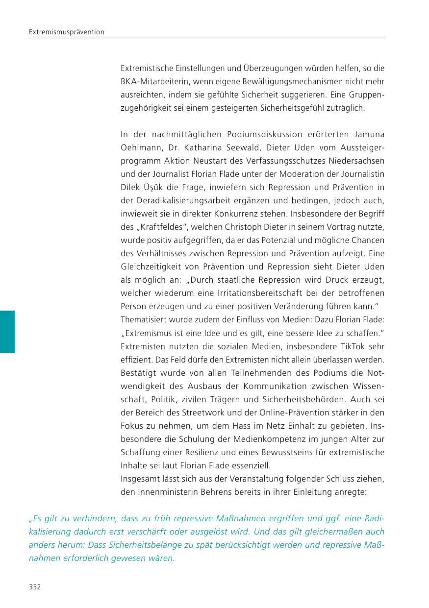 Seite 333 des Verfassungsschutzbericht 2024 Niedersachsen